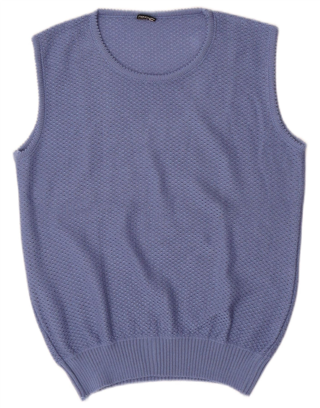 Silvana Dame Vest Tank Top IT 48 XL Blå Akryl