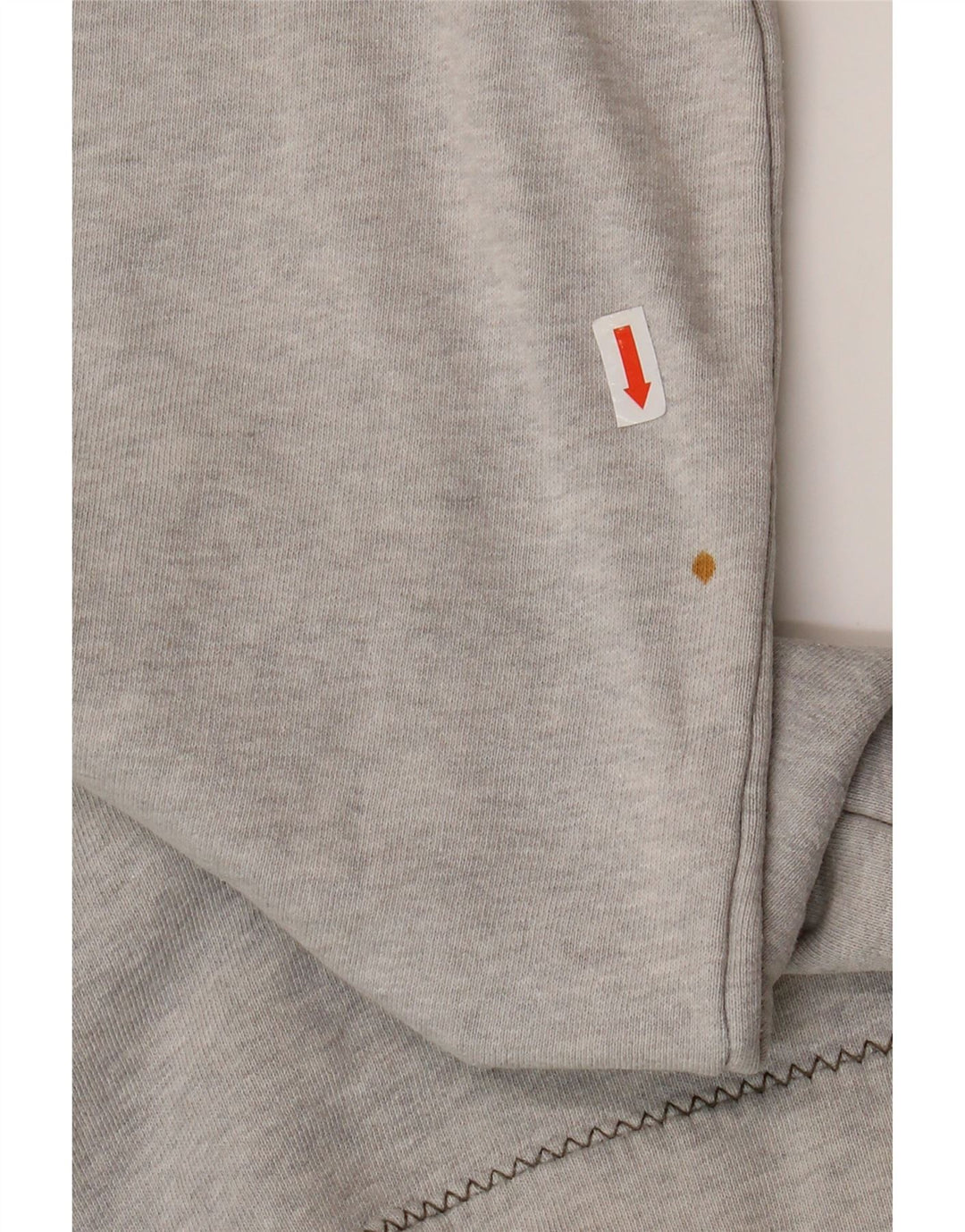 FAT FACE Herre Grafisk Zip Neck Sweatshirt Jumper XL Grå Bomuld