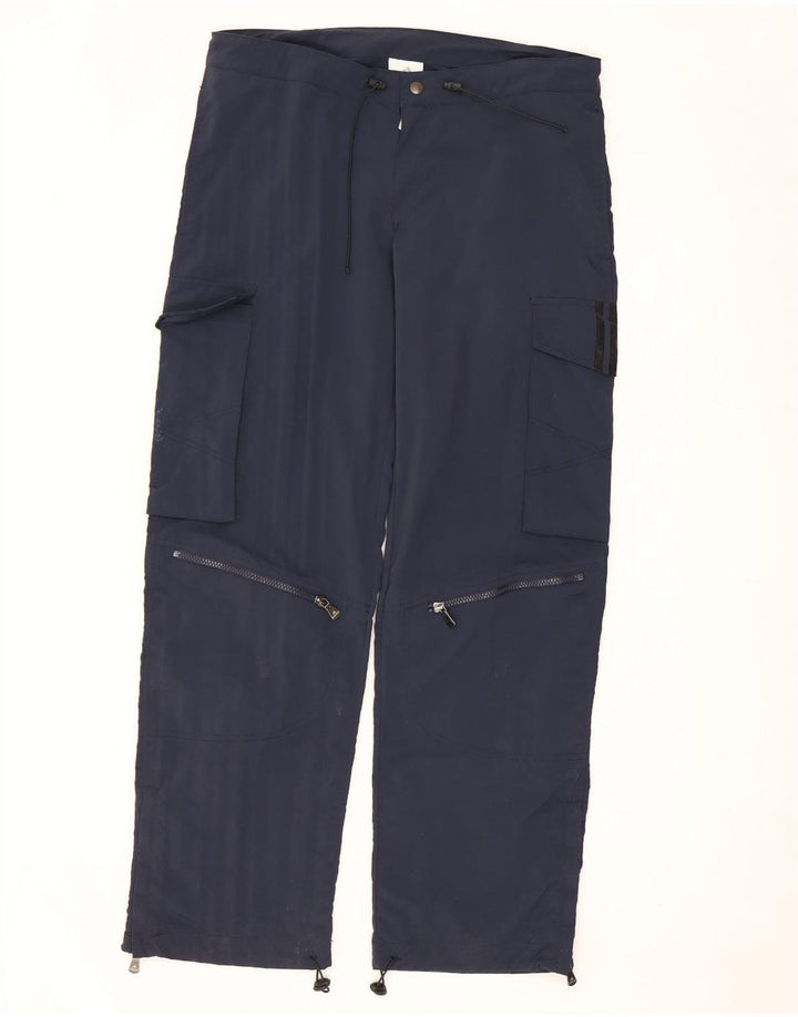 ADIDAS Straight Cargo bukser til mænd Små marineblå nylon