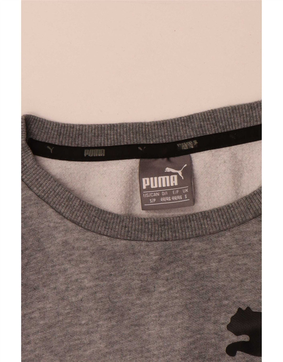 Puma Herre Grafisk Sweatshirt Jumper Lille Grå