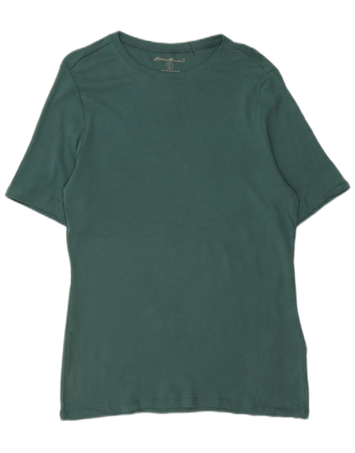 Eddie Bauer Herre høj T-shirt Top Stor grøn bomuld