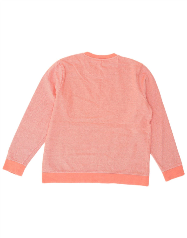 Besætningstøj Herre sweatshirt Jumper Medium Pink Bomuld