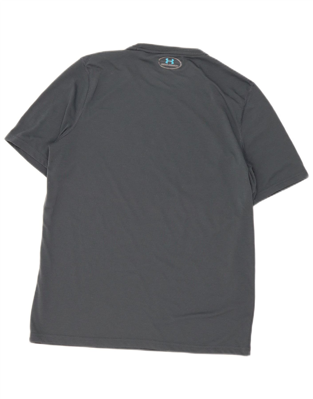 Under Armour Herre Heat Gear Grafisk T-Shirt Top Medium Grå