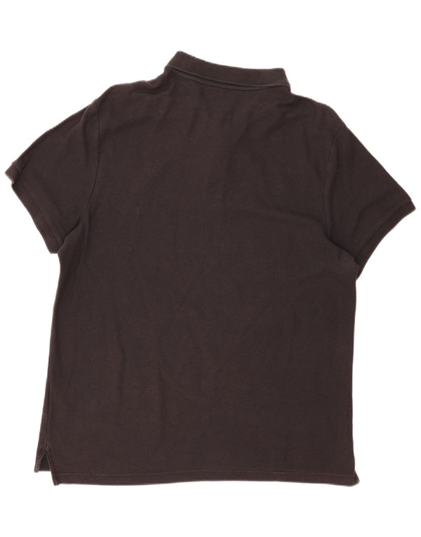 Nike herre poloshirt XL sort bomuld