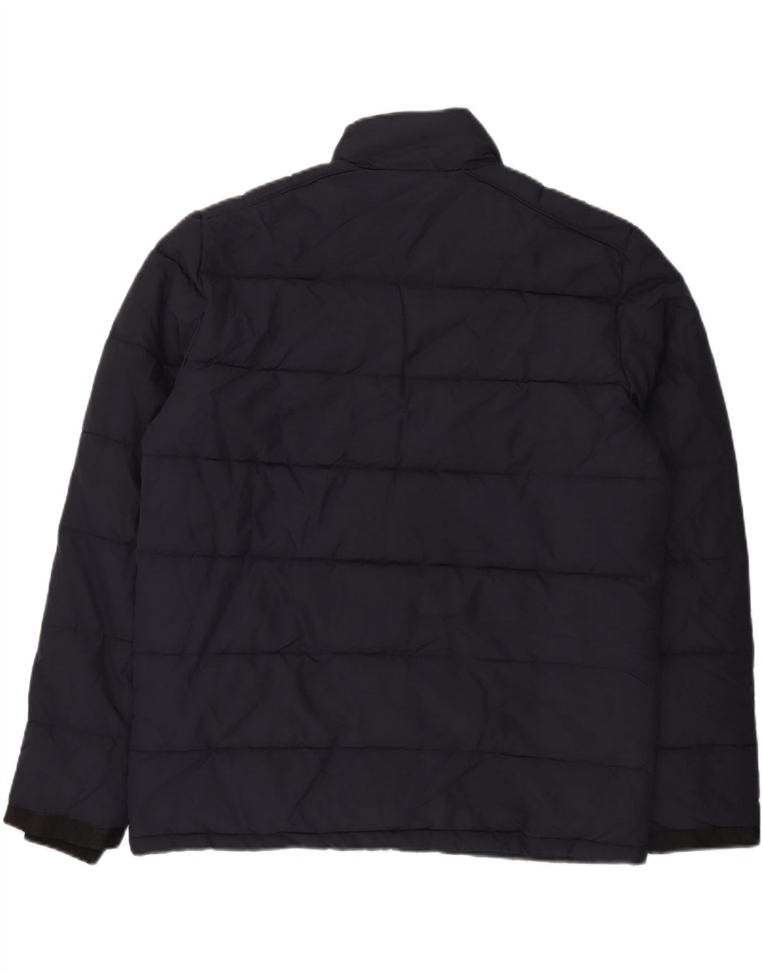 Marks & Spencer Herre polstret jakke UK 40 Large Navy Blue Polyester