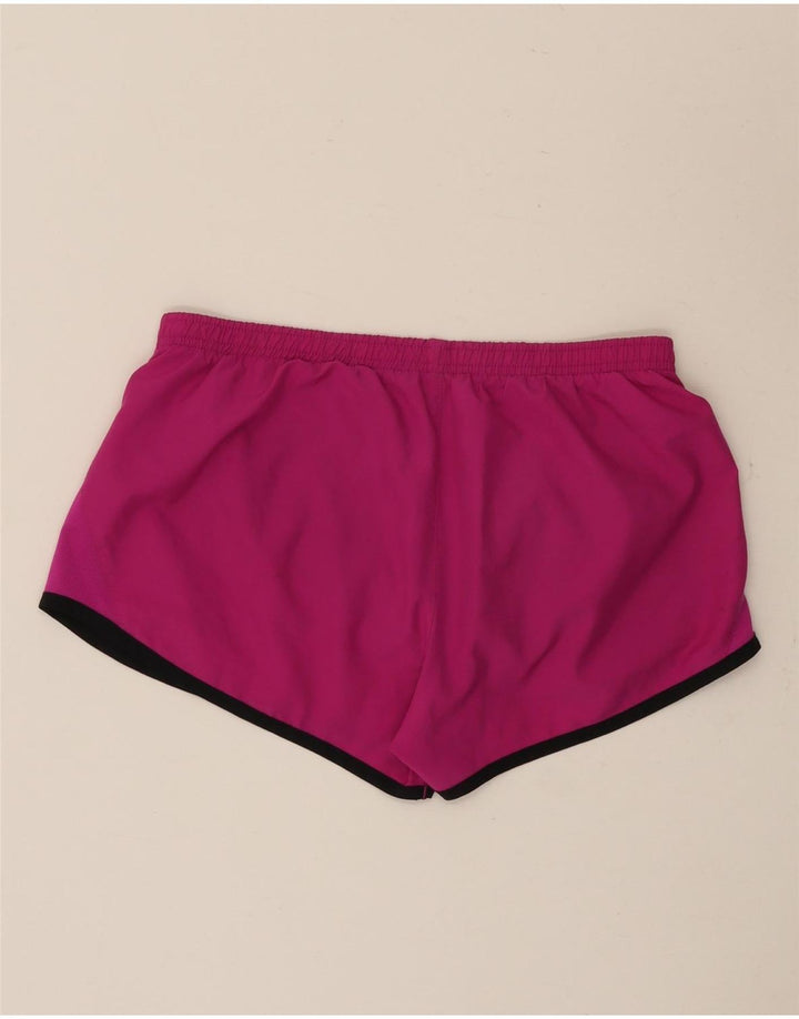 Nike sportsshorts til kvinder UK 12 Medium Lilla Polyester