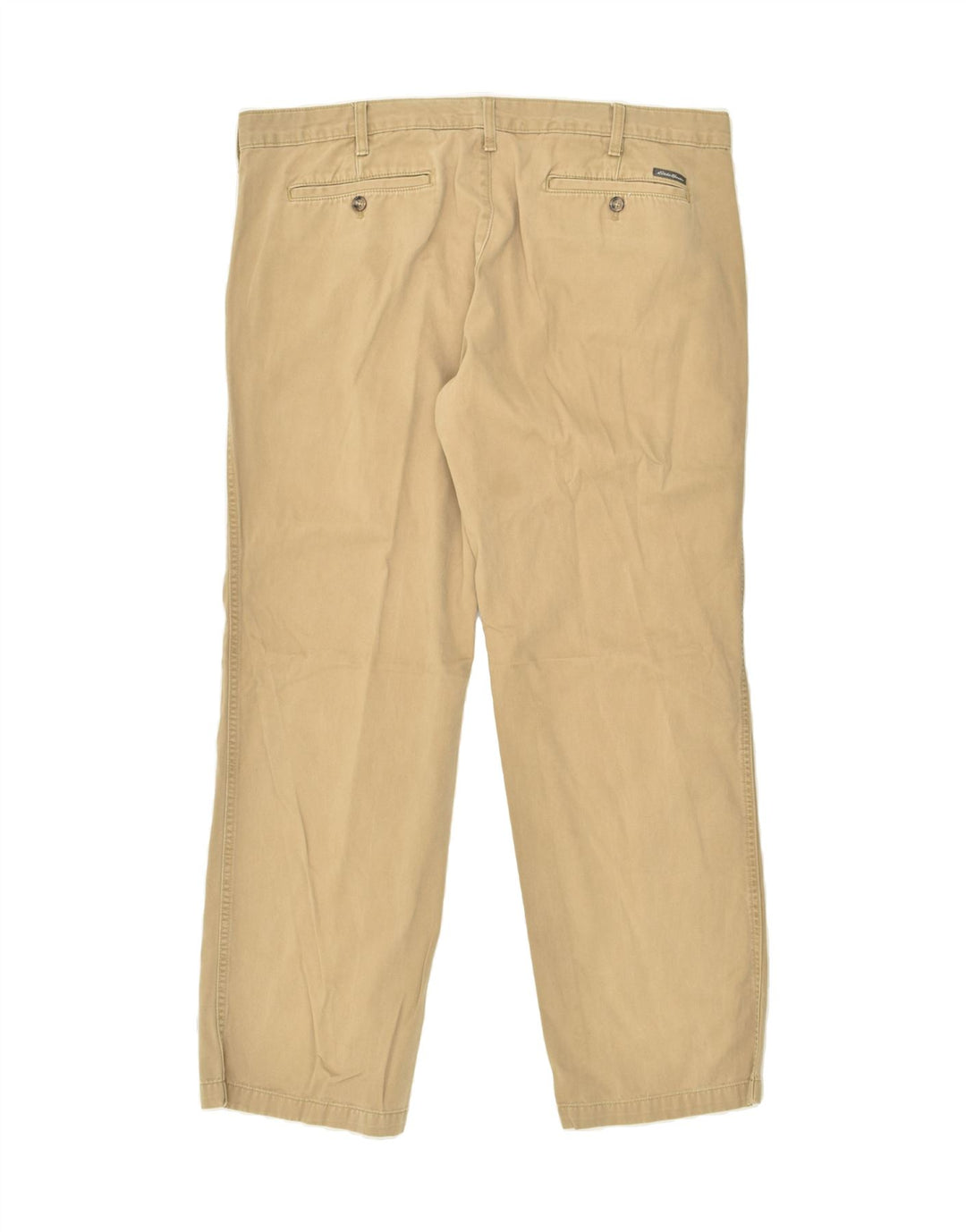 EDDIE BAUER Mens Straight Chino Trousers W40 L32  Beige Cotton | Vintage Eddie Bauer | Thrift | Second-Hand Eddie Bauer | Used Clothing | Messina Hembry 