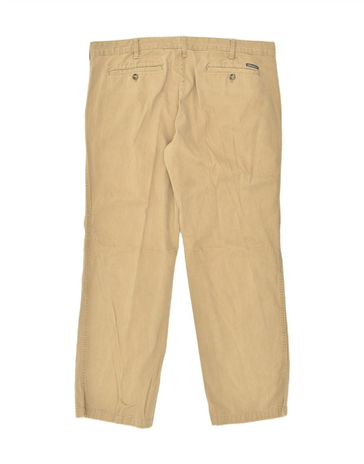 EDDIE BAUER Mens Straight Chino Trousers W40 L32  Beige Cotton | Vintage Eddie Bauer | Thrift | Second-Hand Eddie Bauer | Used Clothing | Messina Hembry 