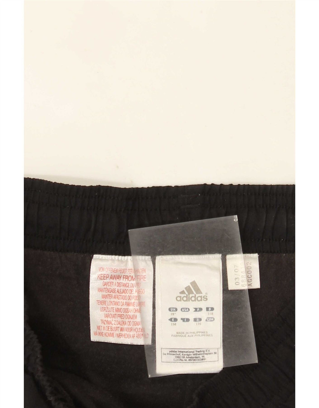 Adidas Herre Capri træningsdragt bukser Lille sort polyester