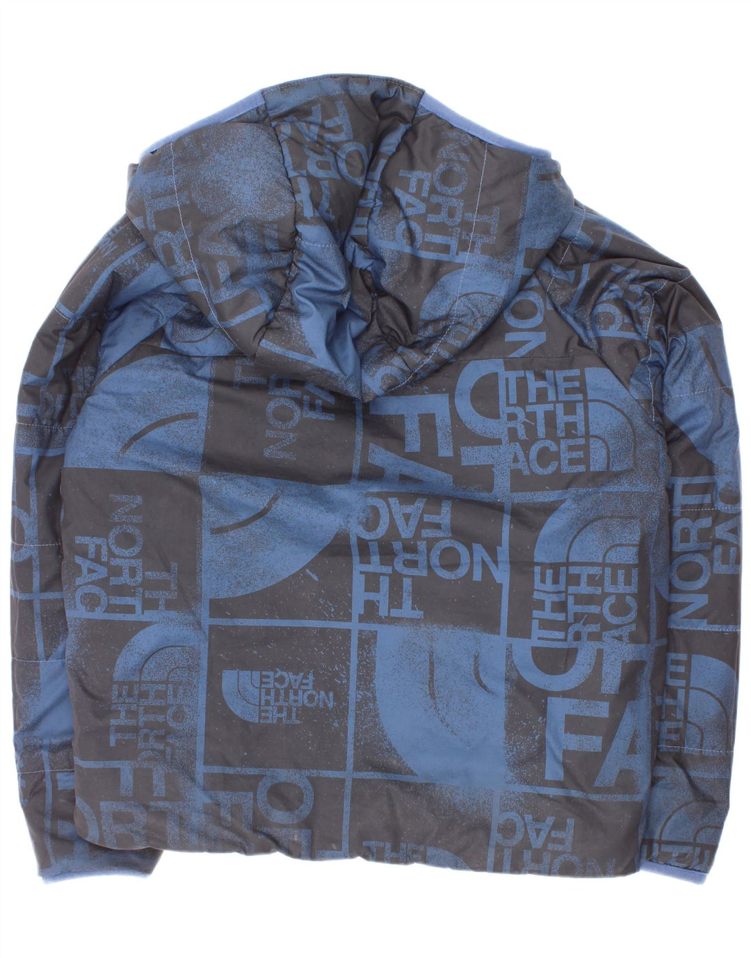 The North Face Boys grafisk vendbar polstret jakke 7-8 år lille blå