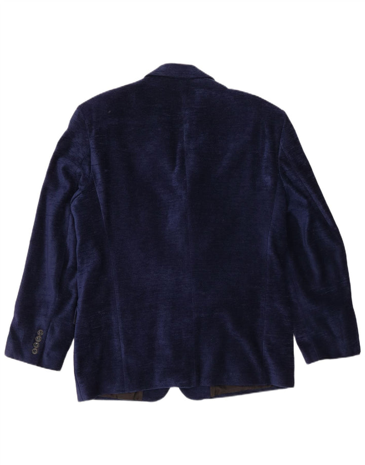 Vintage Herre 4-knaps blazerjakke UK 40 Large Navy Blue
