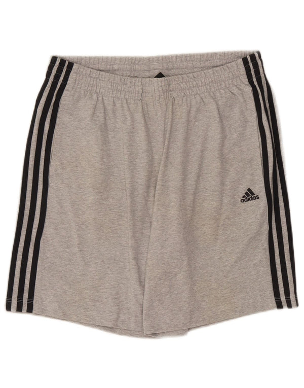 Adidas Herre Climalite Sport Shorts Medium Grey Flecked Bomuld