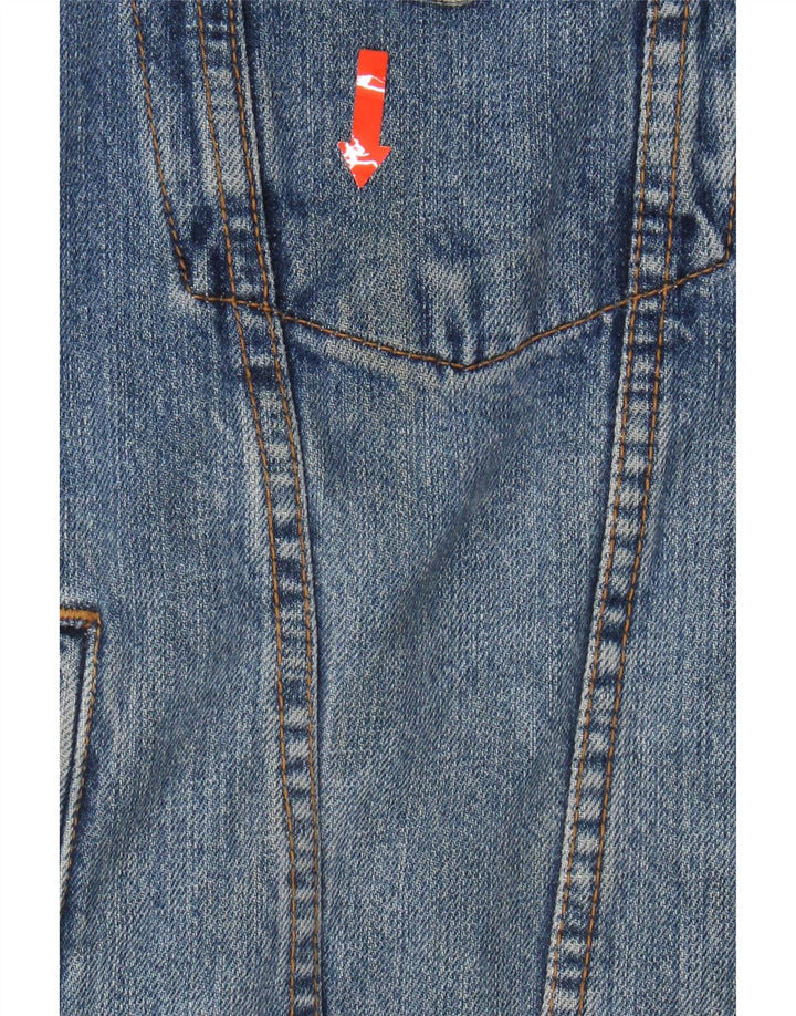 CASUCCI Mens Denim Jacket UK 40 Large Blue Cotton Vintage Casucci and Second-Hand Casucci from Messina Hembry 