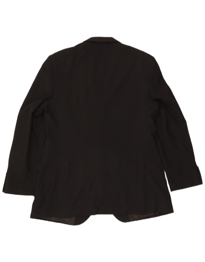 Marks & Spencer Herre 2-knaps blazerjakke UK 44 XL Sort Polyester