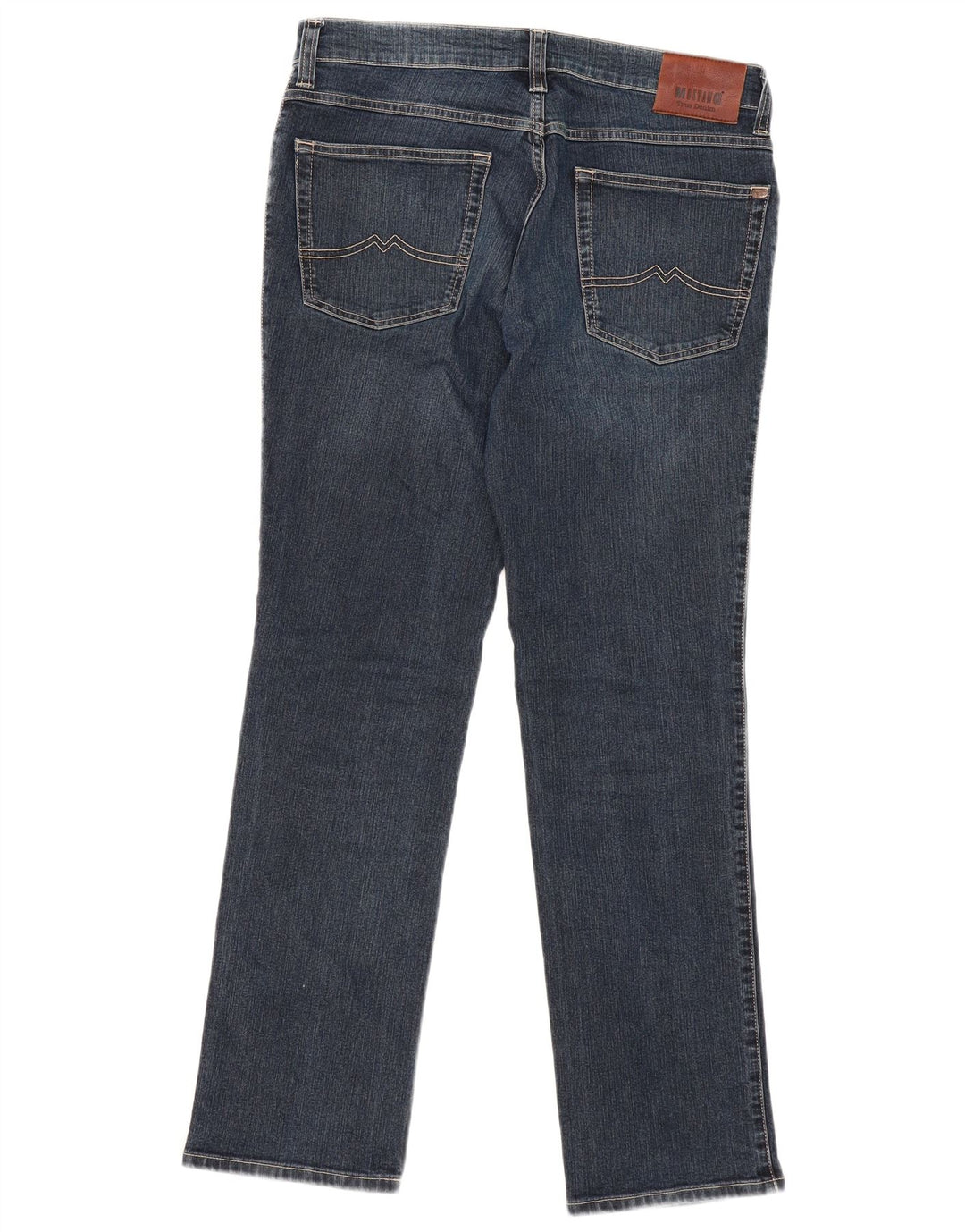 MUSTANG Herre Tramper Slim Jeans W36 L32 Marineblå Bomuld