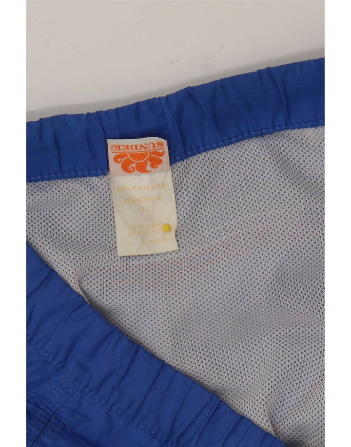 Sundek Herre badeshorts Stor Blå Polyester