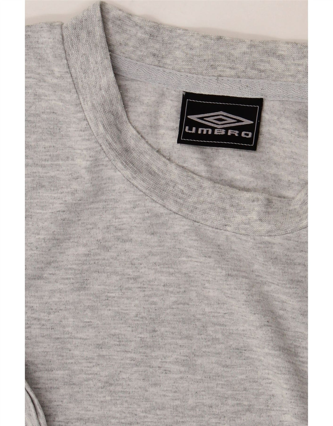 UMBRO Herre T-Shirt Top Stor Grå Flecked