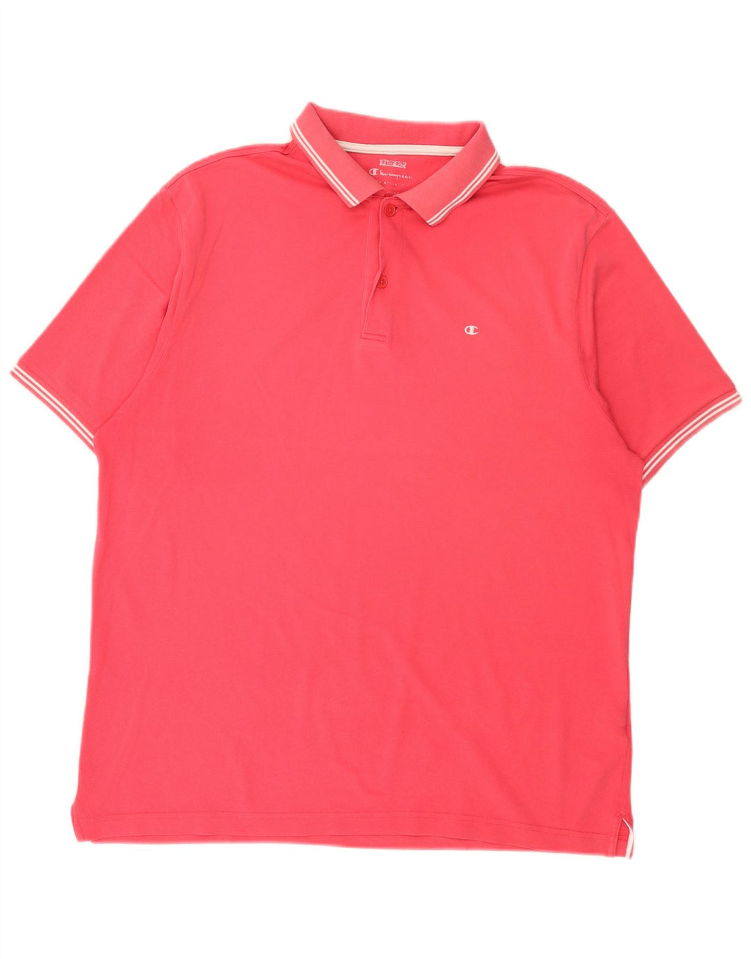 Champion herre poloshirt XL Pink Bomuld