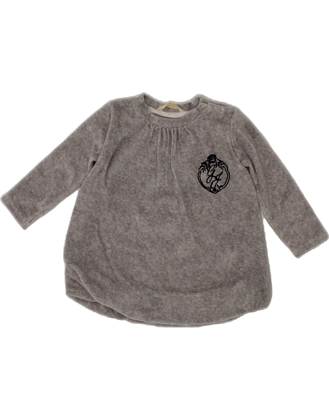 GUESS Baby Girls Top Long Sleeve 18-24 Months Grey Vintage Guess and Second-Hand Guess from Messina Hembry 