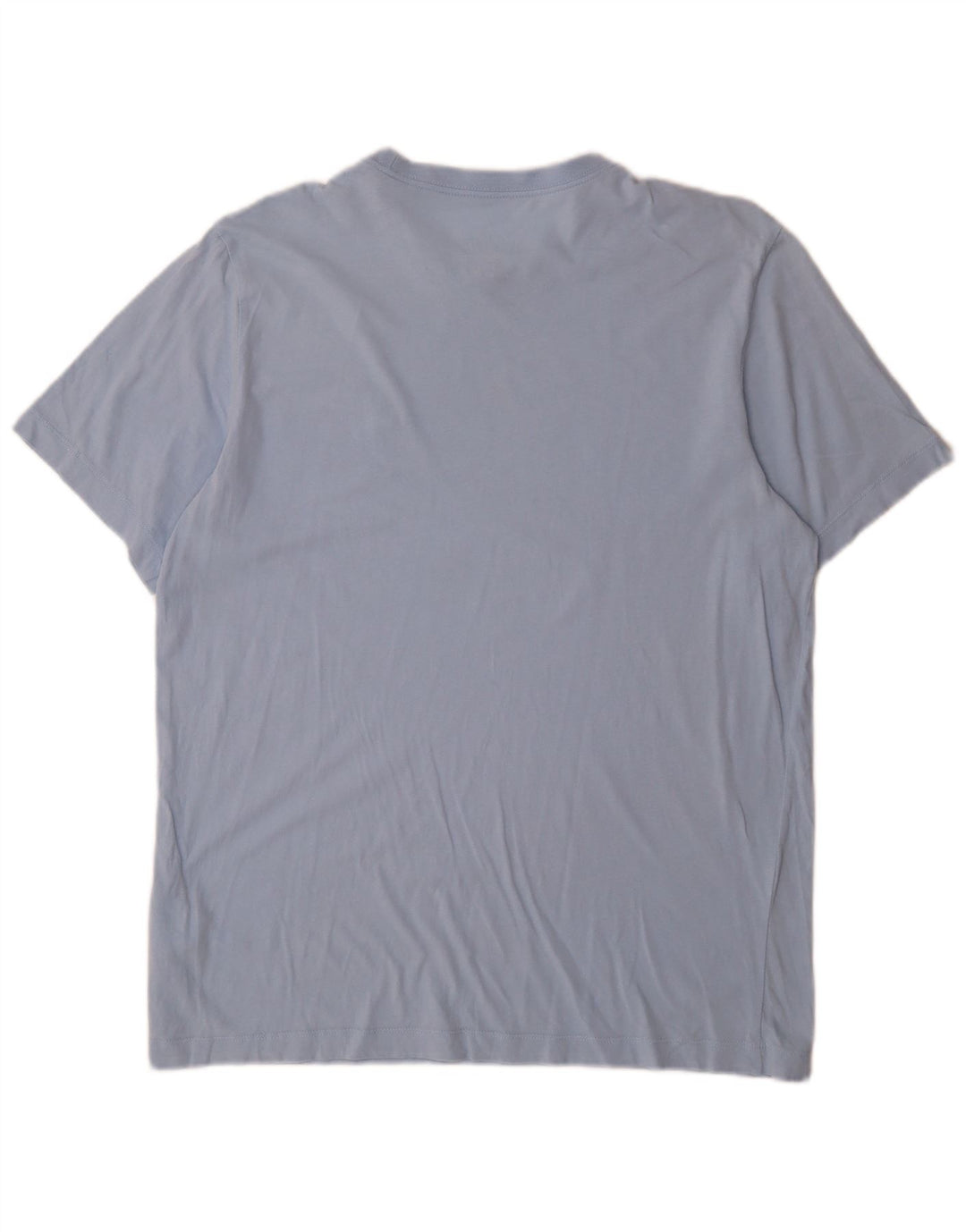 Nike T-shirt top til mænd, stor blå bomuld