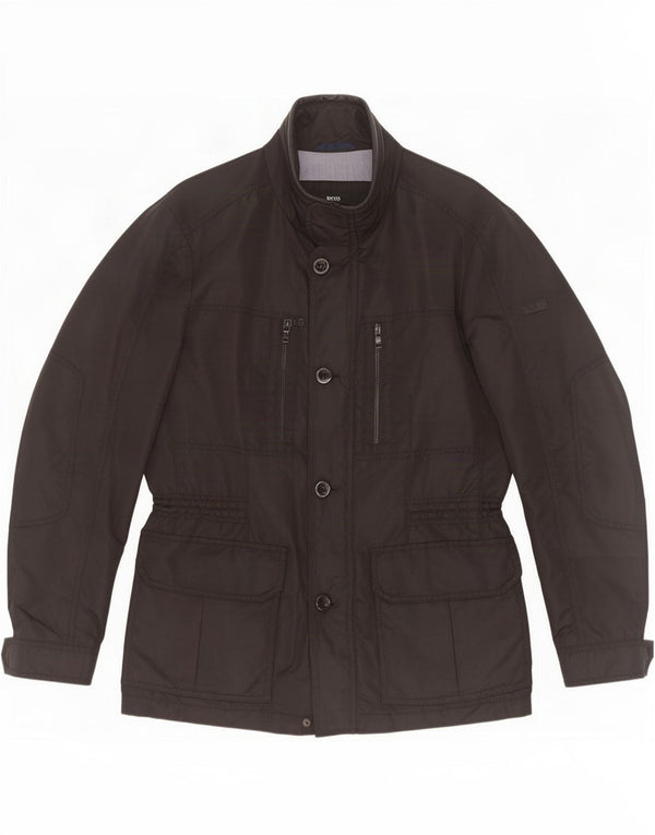 Hugo Boss Herre Utility Jacket EU 50 Large Black Polyamide