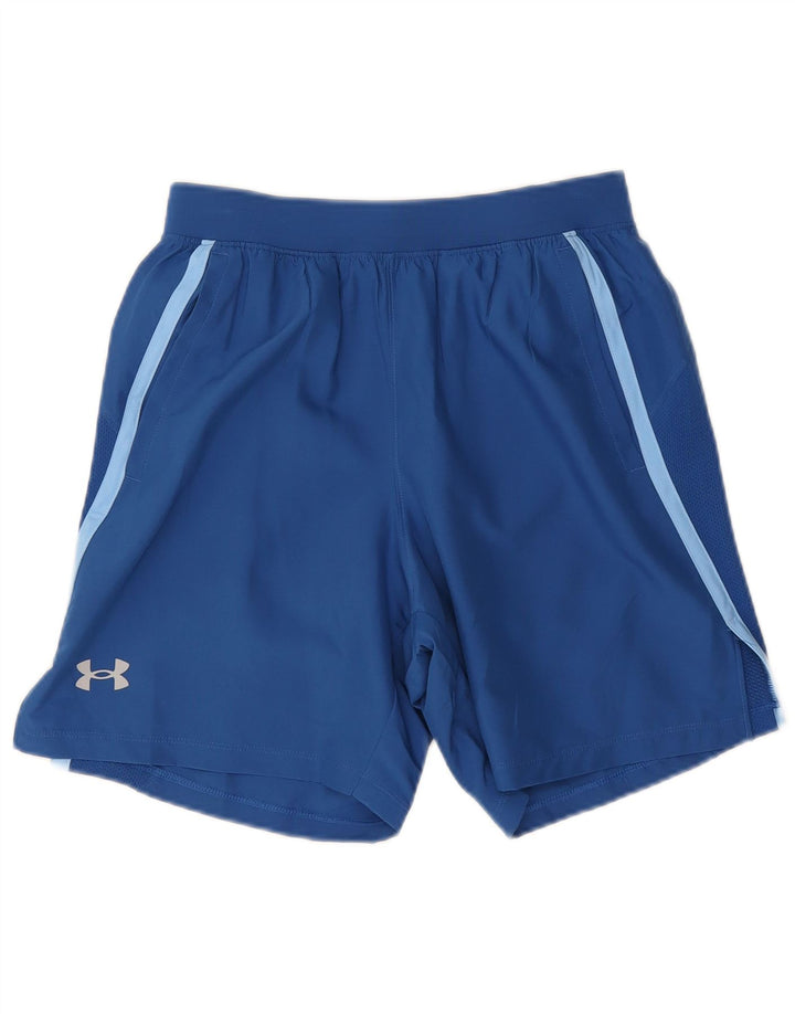Under Armour Herre sportsshorts Små blå polyester