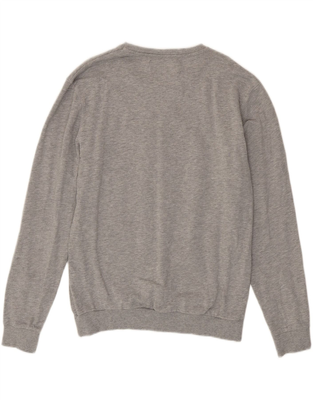 ZARA Womens Graphic Sweatshirt Jumper UK 18 XL Grey Cotton Vintage Zara and Second-Hand Zara from Messina Hembry 