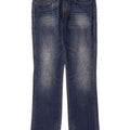 Tommy Hilfiger Straight Jeans til mænd W32 L34 Blå Bomuld