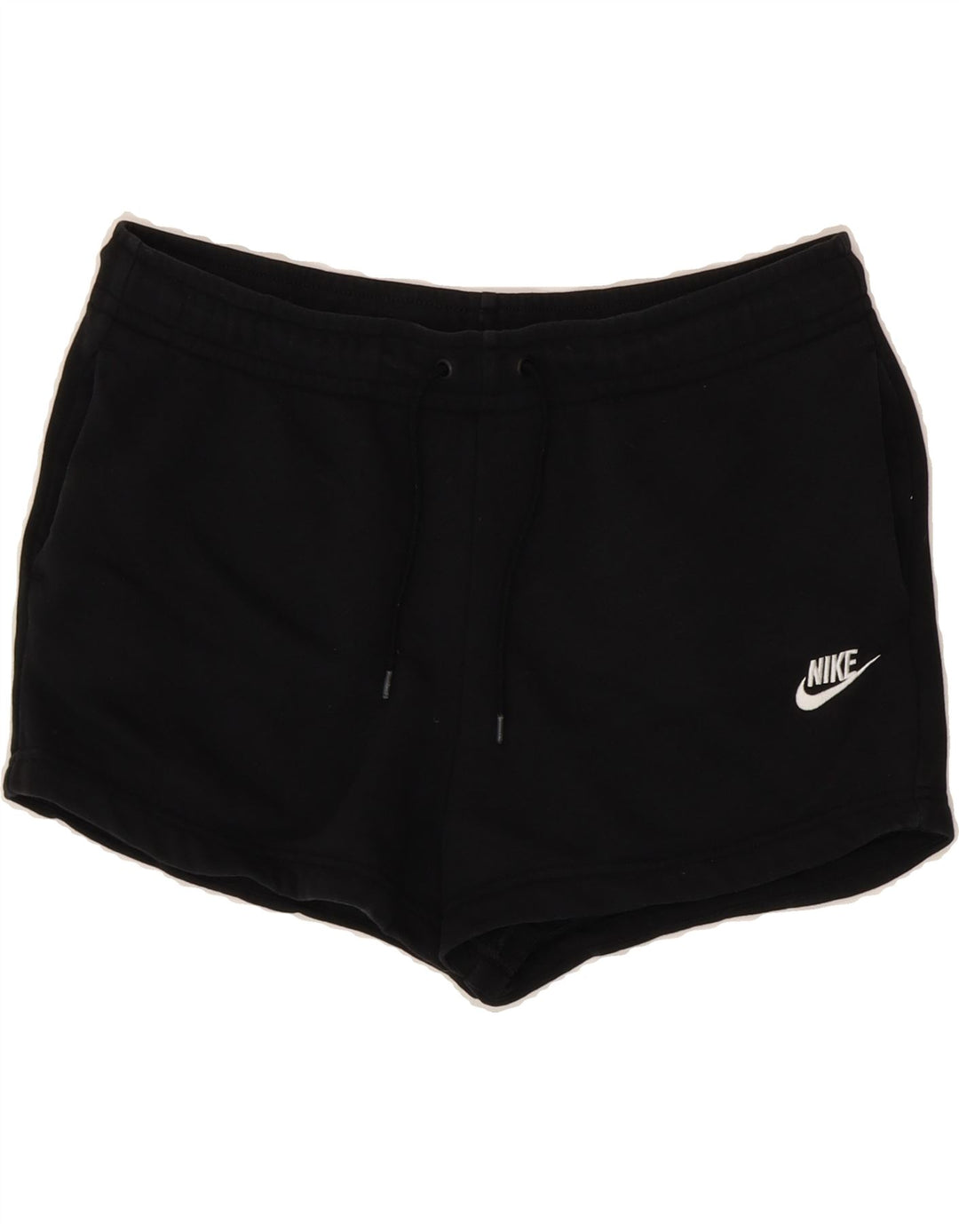 NIKE Womens Sport Shorts UK 14 Medium Black Cotton Vintage Nike and Second-Hand Nike from Messina Hembry 