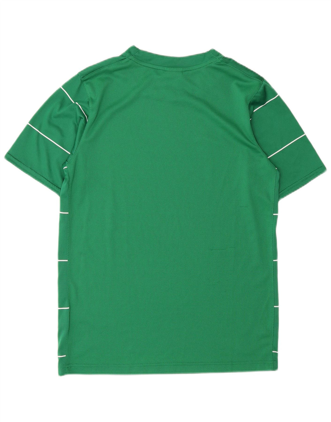 Nike drenge grafisk t-shirt top 12-13 år stor grøn stribet polyester
