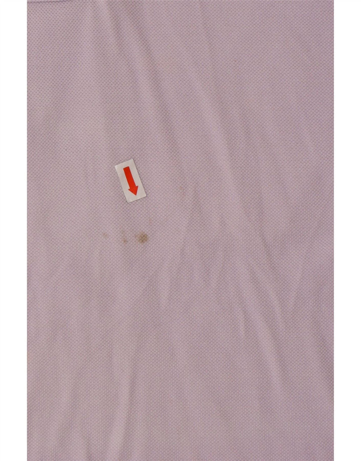 MURPHY & NYE Dame Polo Shirt UK 10 Small Purple Cotton