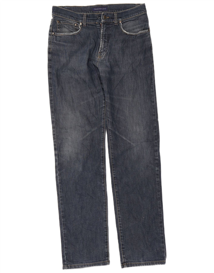 Trussardi Straight Jeans til mænd W34 L33 Blå