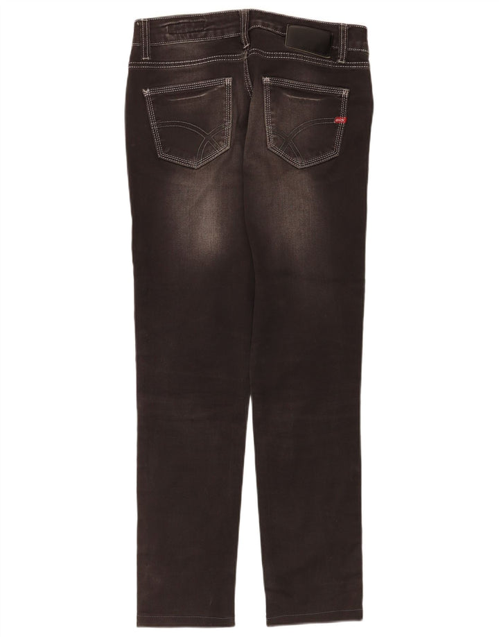 Gas Dame Slim Jeans W31 L30 Sort Bomuld