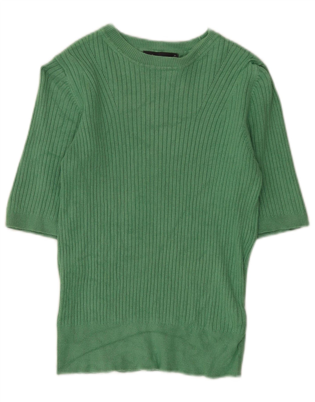 Marks & Spencer Dame Boat Neck Jumper Sweater UK 10 Small Green