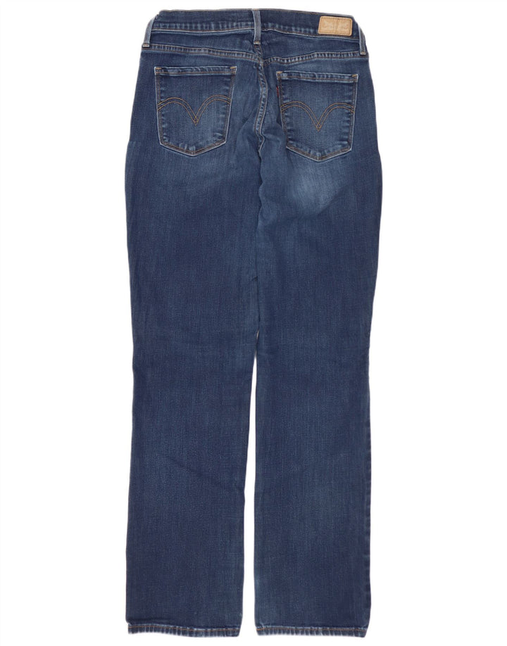 LEVI'S Dame 505 Straight Jeans US 6 Medium W28 L31 Blå
