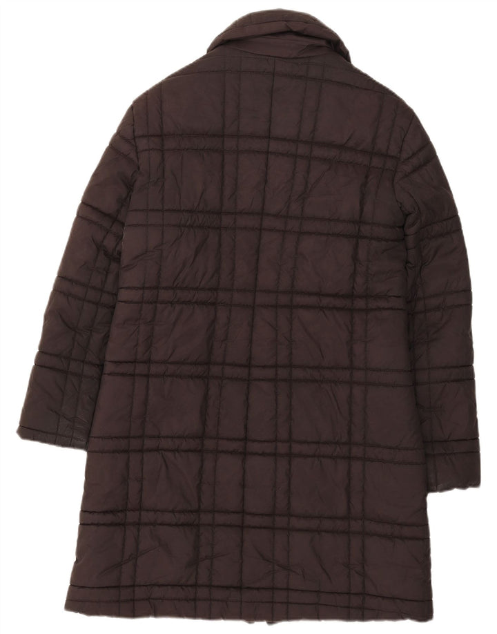 Max & Co. Polstret frakke til kvinder UK 12 Medium Brun Polyester
