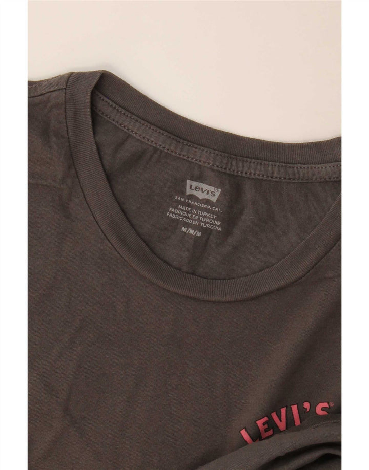 Levi's Herre grafisk T-shirt top mellemgrå