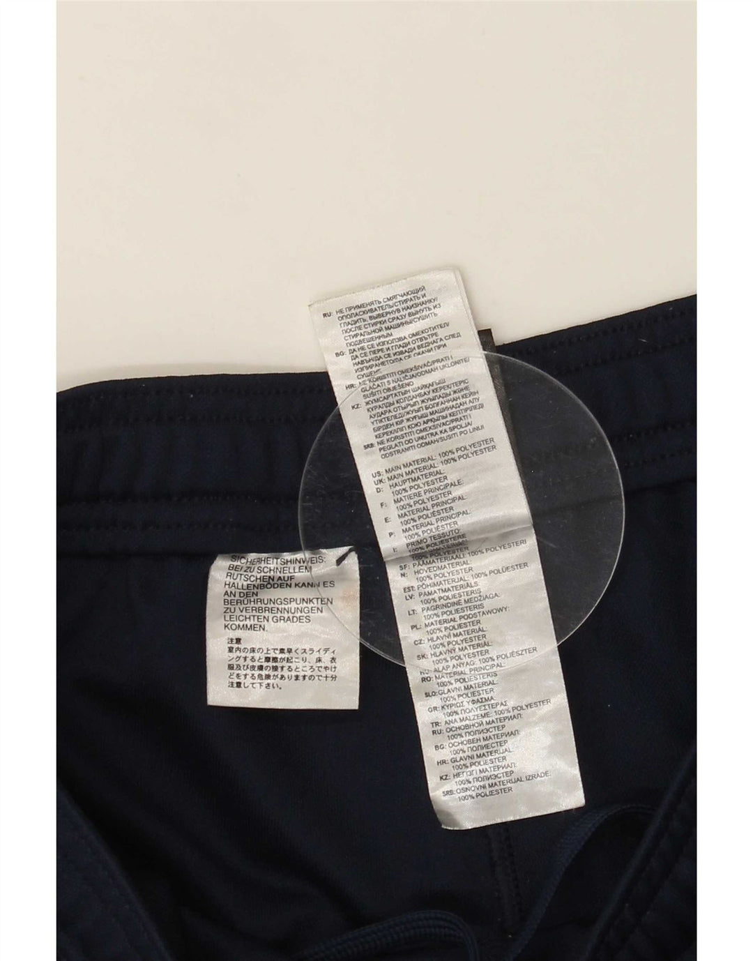 Adidas Herre Climalite træningsdragt Bukser Small Navy Blue Polyester