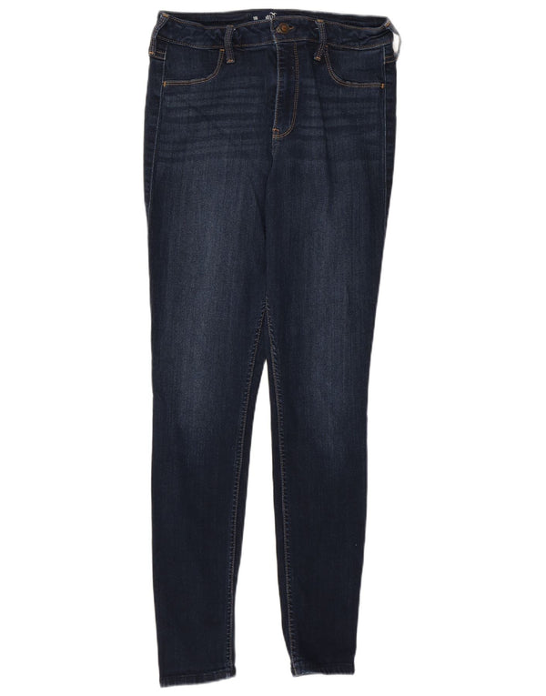 Hollister Kvinder Curvy Fit Legging Højtaljede Jeans W30 L28 Marineblå