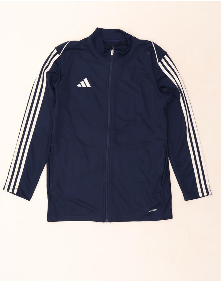 Adidas Herre Aeroready Slim Fit træningsdragt Topjakke Medium Navy Blue