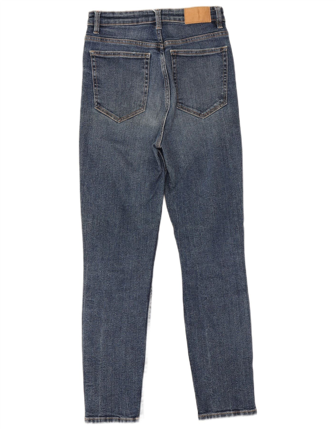 Zara Dame Slim Jeans EU 36 XS W26 L26 Blå
