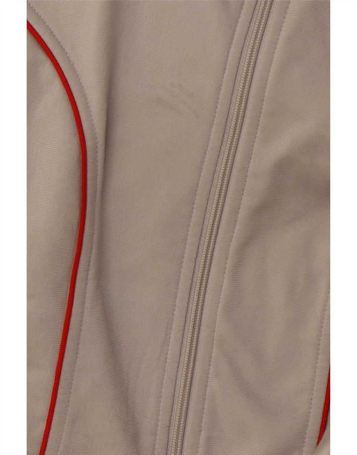 KAPPA Træningsdragt til mænd, topjakke, stor grå farveblok polyester