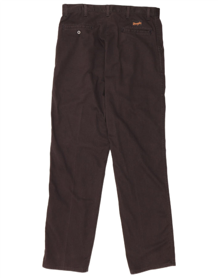 WRANGLER Herre Pegged Chino Bukser W34 L34 Sort Bomuld