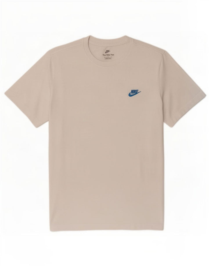 Nike T-shirt top til mænd, stor hvid bomuld