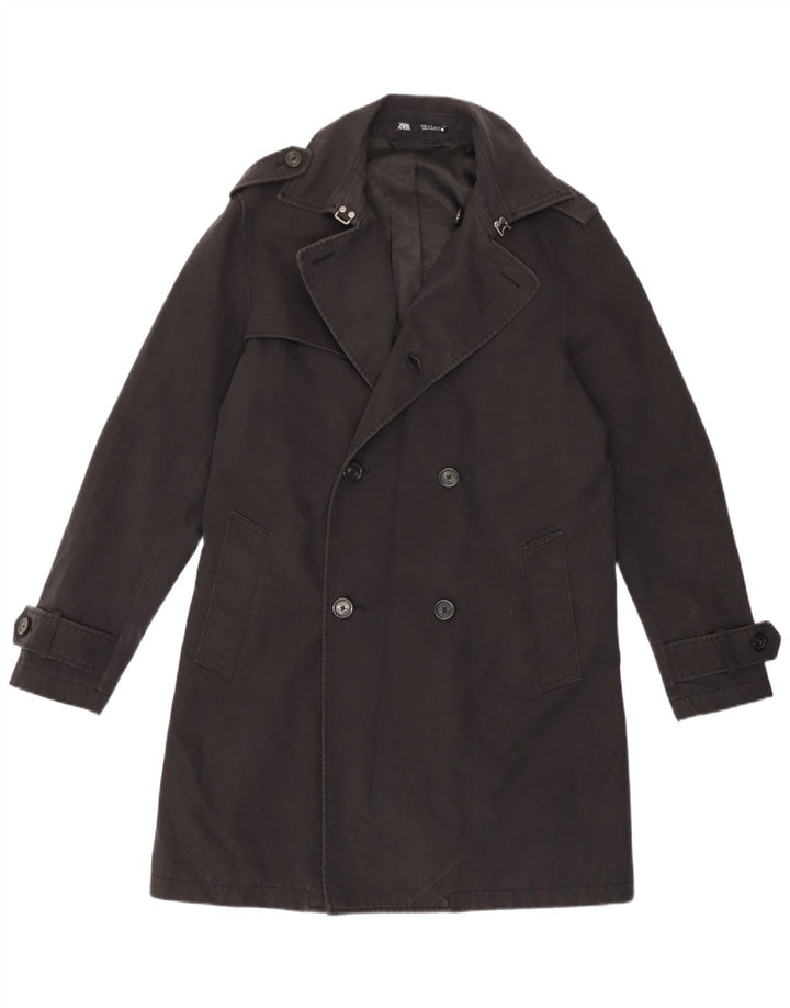 Zara Trench Coat til mænd UK 36 Small Black