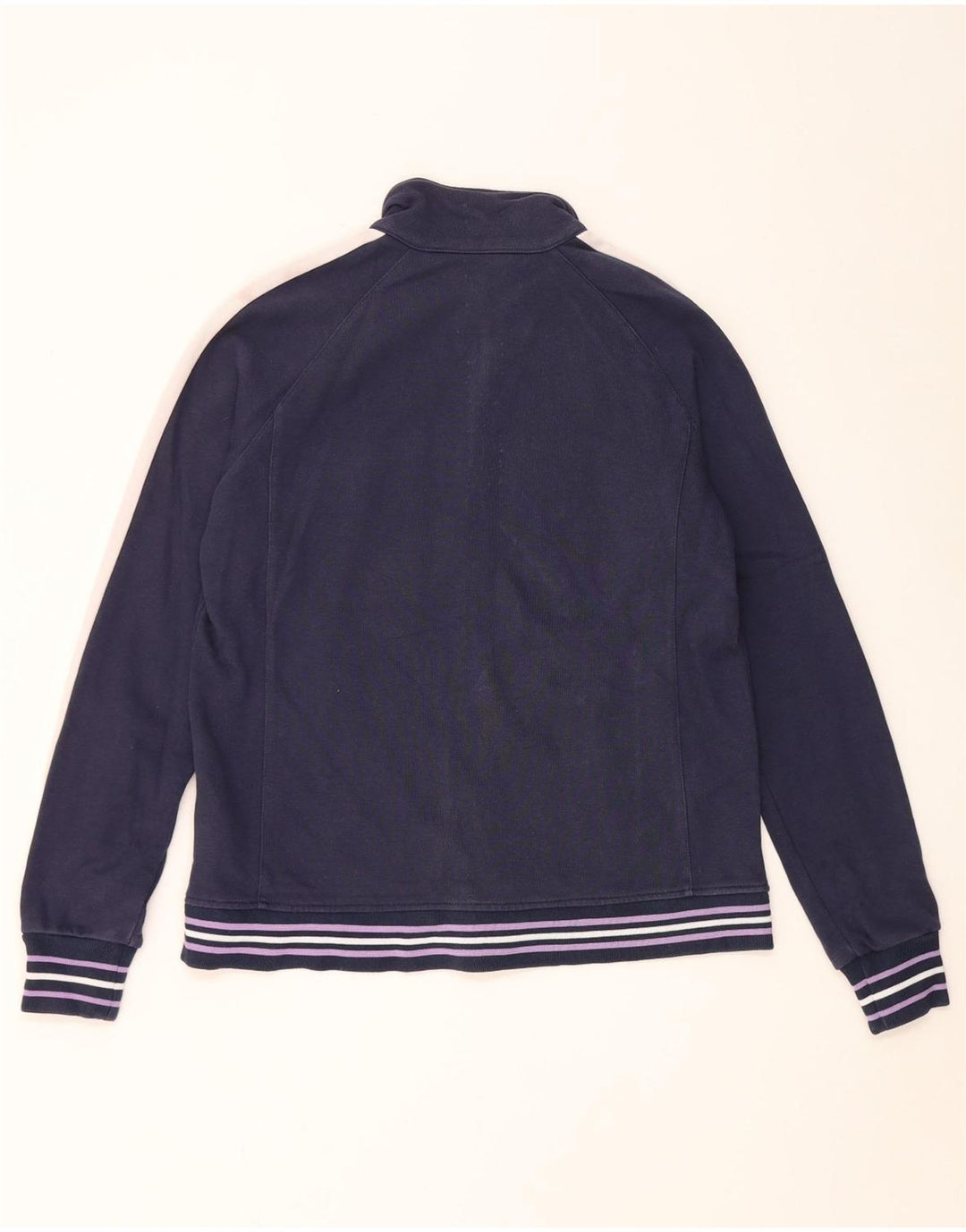 Champion Womens træningsdragt Topjakke UK 16 Large Navy Blue Colourblock