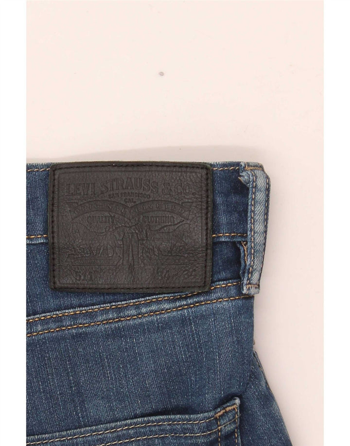 Levi's Herre 511 Slim Jeans W34 L34 Blå Bomuld