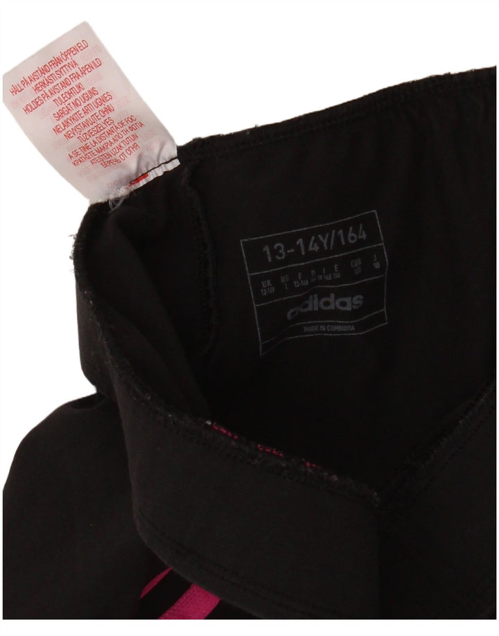 ADIDAS Pige Leggings 13-14 år Sort
