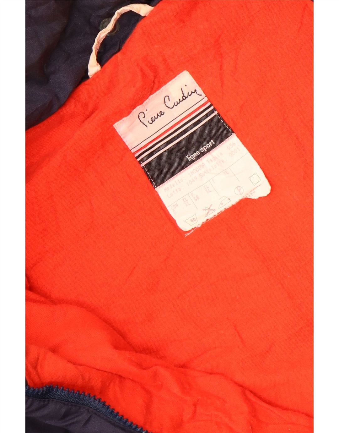 Pierre Cardin Herre polstret jakke UK 42 XL Navy Blue Colourblock