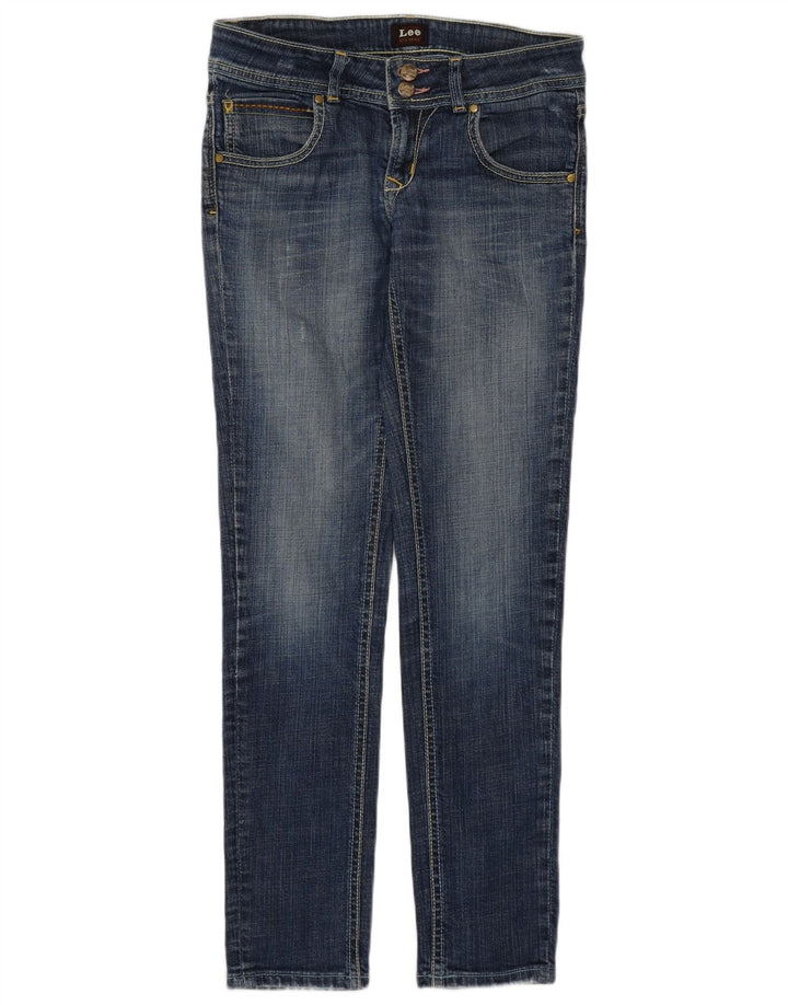 Lee Dame Slim Jeans W28 L29 Blå Bomuld